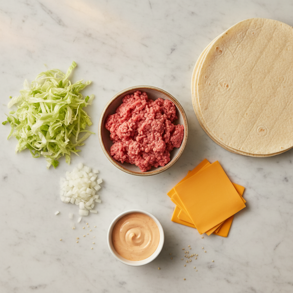 Easy Big Mac Wrap Recipe for a Quick Dinner - preparation